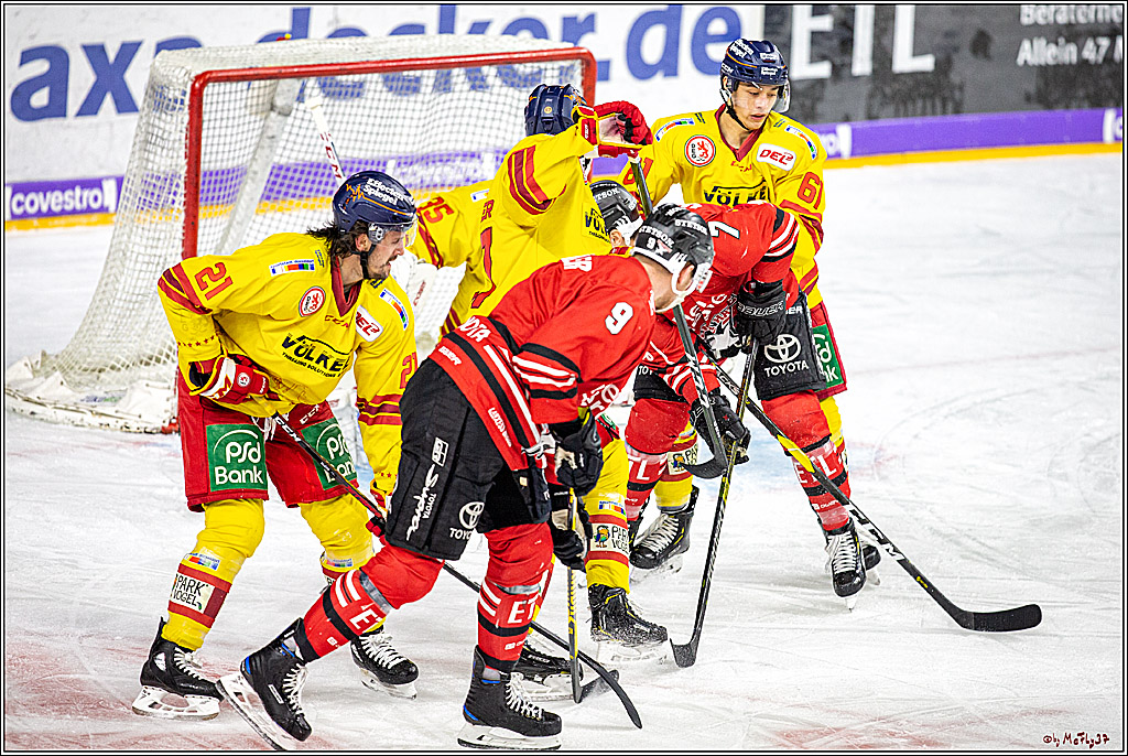 DEL;  Koelner Haie - Duesseldorfer e.G.; Koeln, 03.01.2020